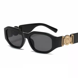 Retro UV400 Rectangle Sunglasses for Men & Women
