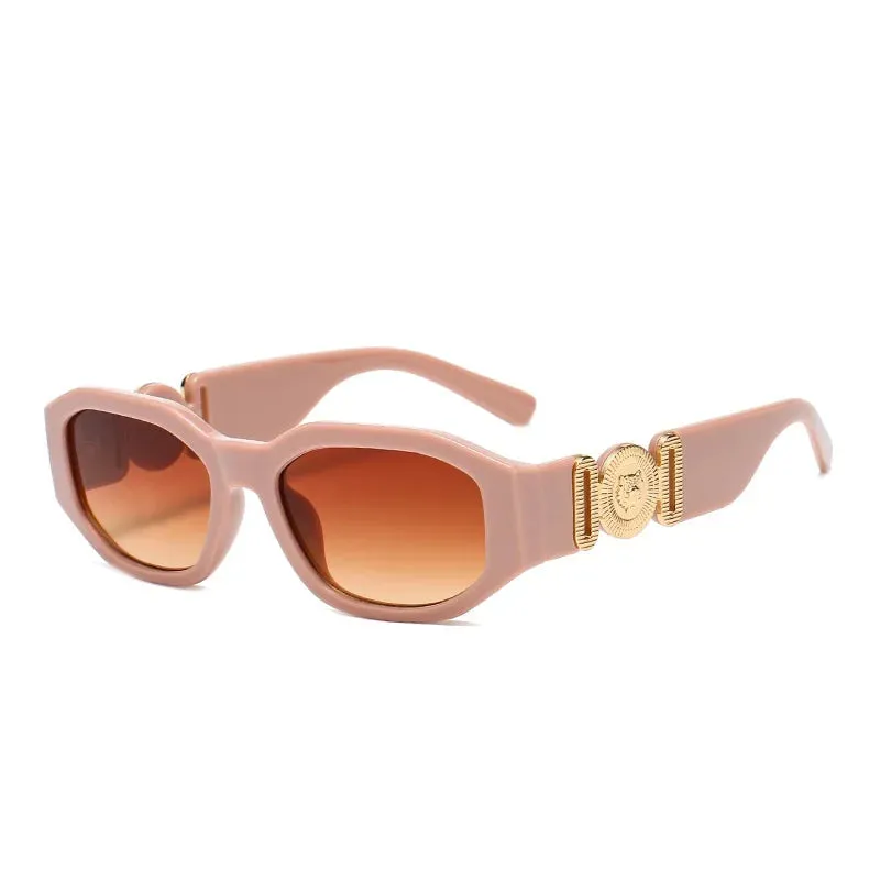 Retro UV400 Rectangle Sunglasses for Men & Women