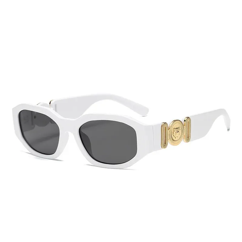 Retro UV400 Rectangle Sunglasses for Men & Women