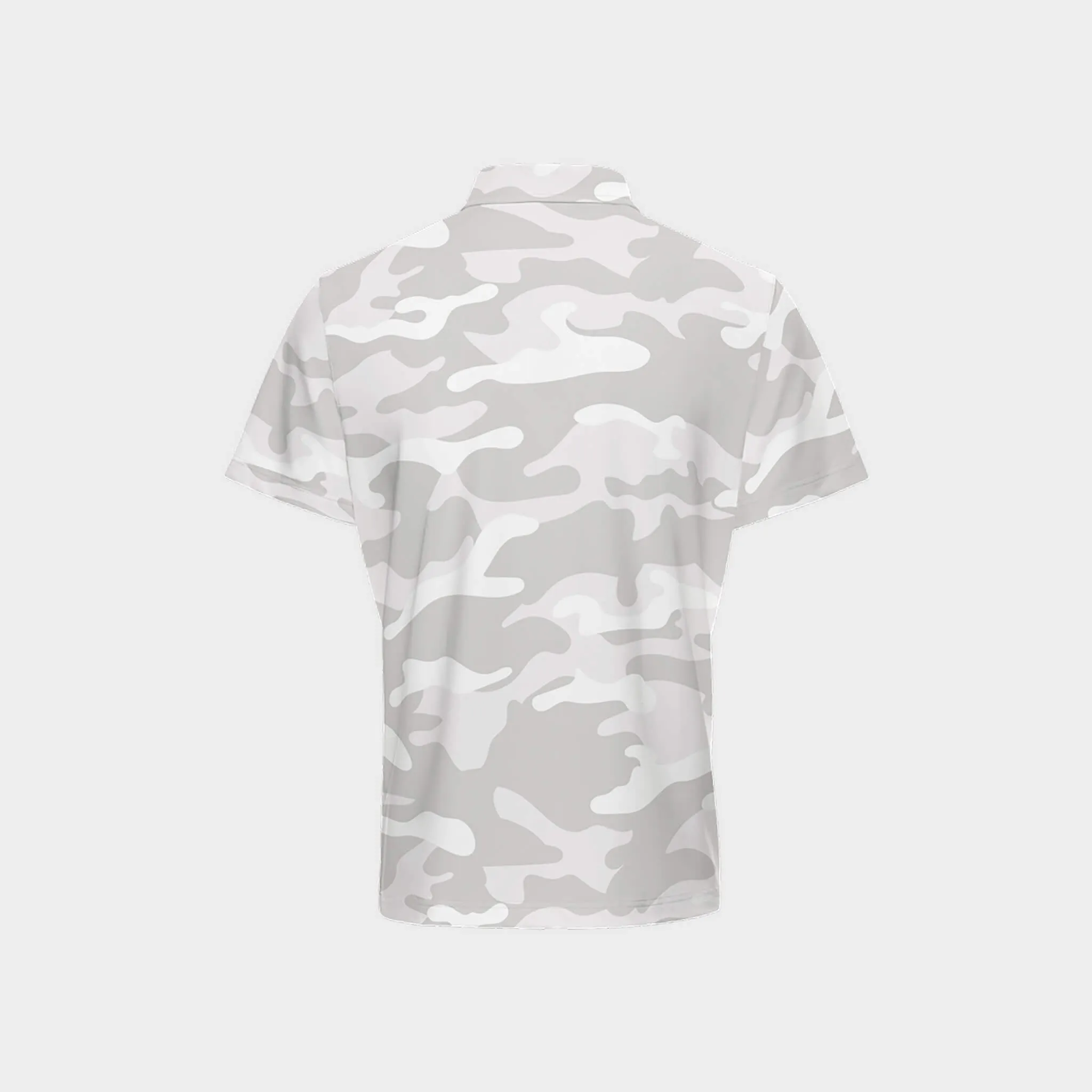 Snow Camo Men's Performance Golf Polo