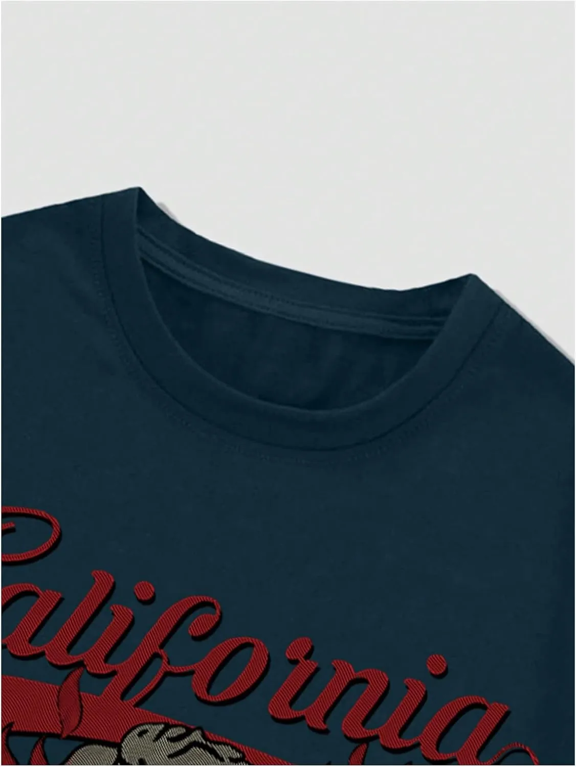 SOLY HUX Men's Vintage Graphic Print Tshirt Crew Neck Tee Shirts Short Sleeve Shirt Tops