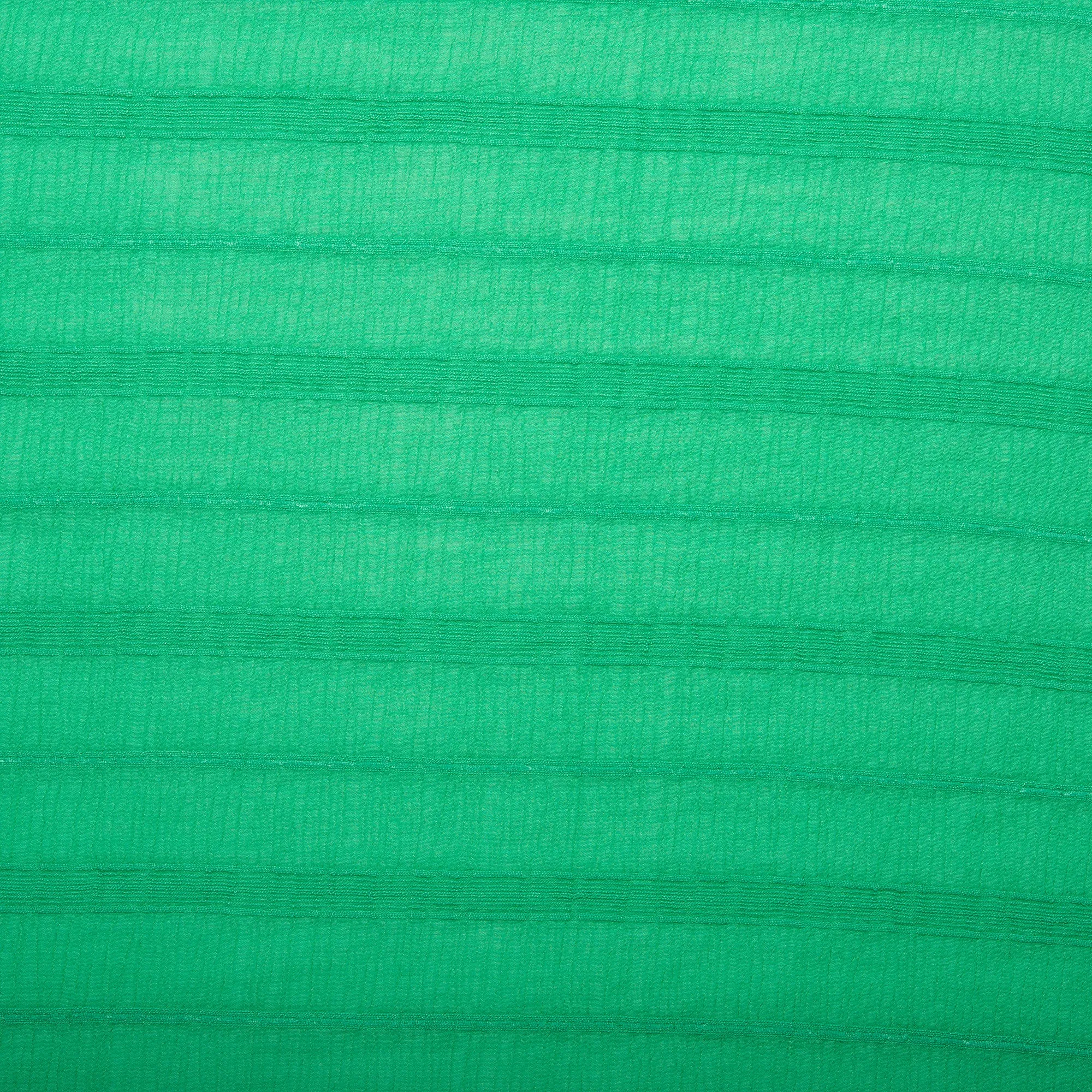 Striped Rayon Jacquard - COSTA - Green