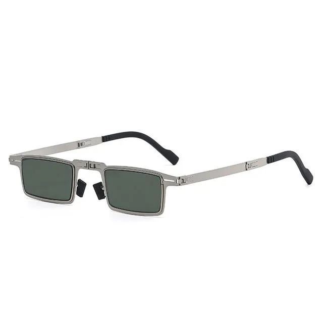 Stylish Foldable Metal Sunglasses
