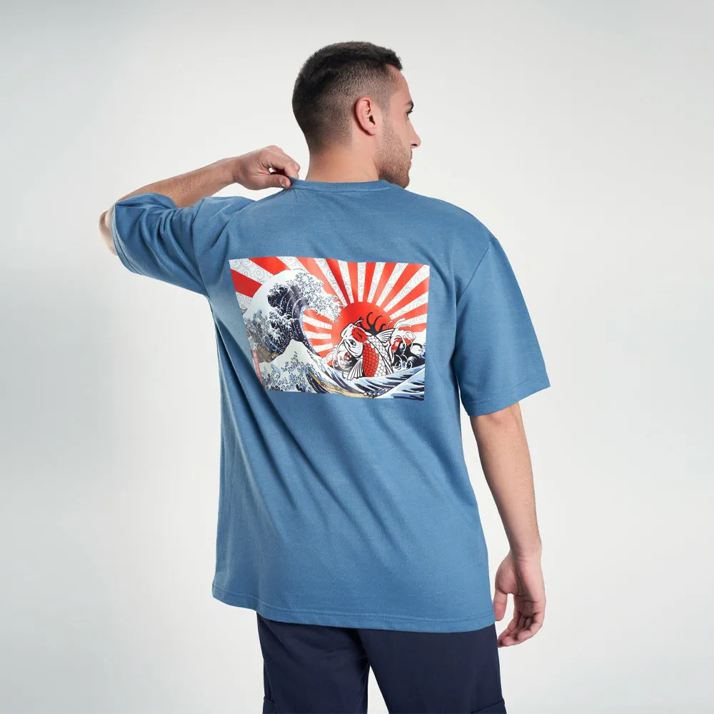 t-shirt gray oversize