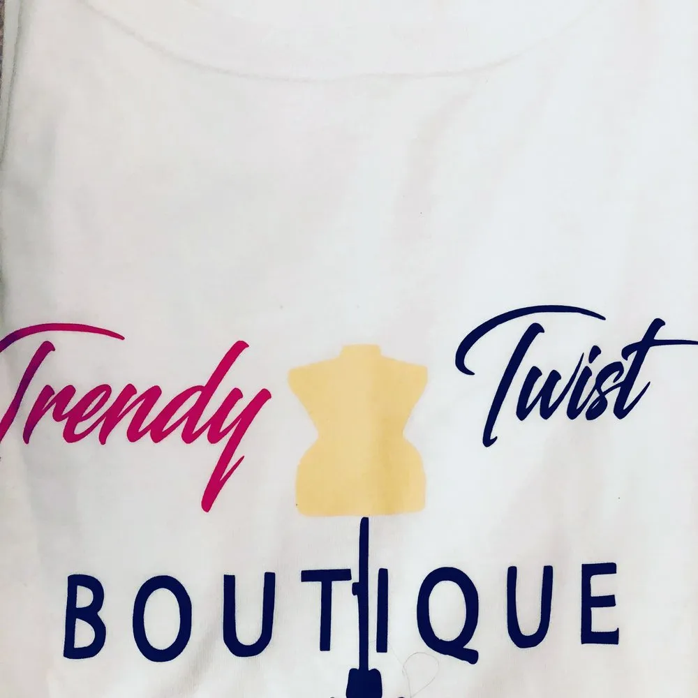Trendy Twist Boutique Logo Tees