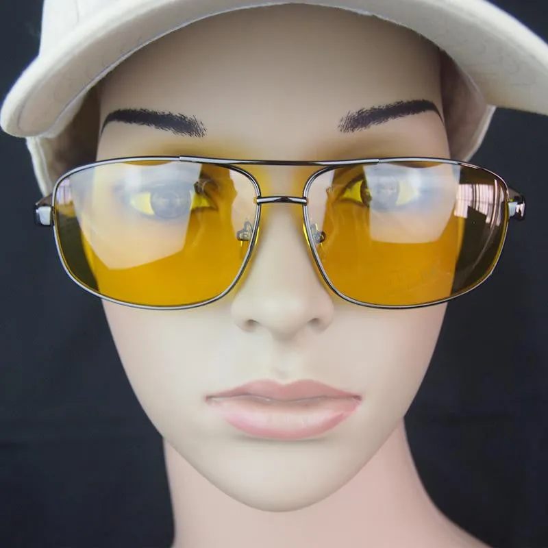 Unisex summer casual eyewear glass Night Driving Glasses Anti Glare Vision Driver Safety Sunglasses