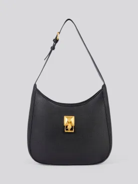 U.S. Polo Assn. Womens Earth Hobo Bag in Black