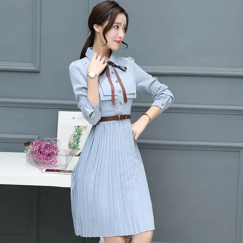 VenusFox Women Bodycon Boho Elegant Midi Long Sleeve Tshirt  Party Dress