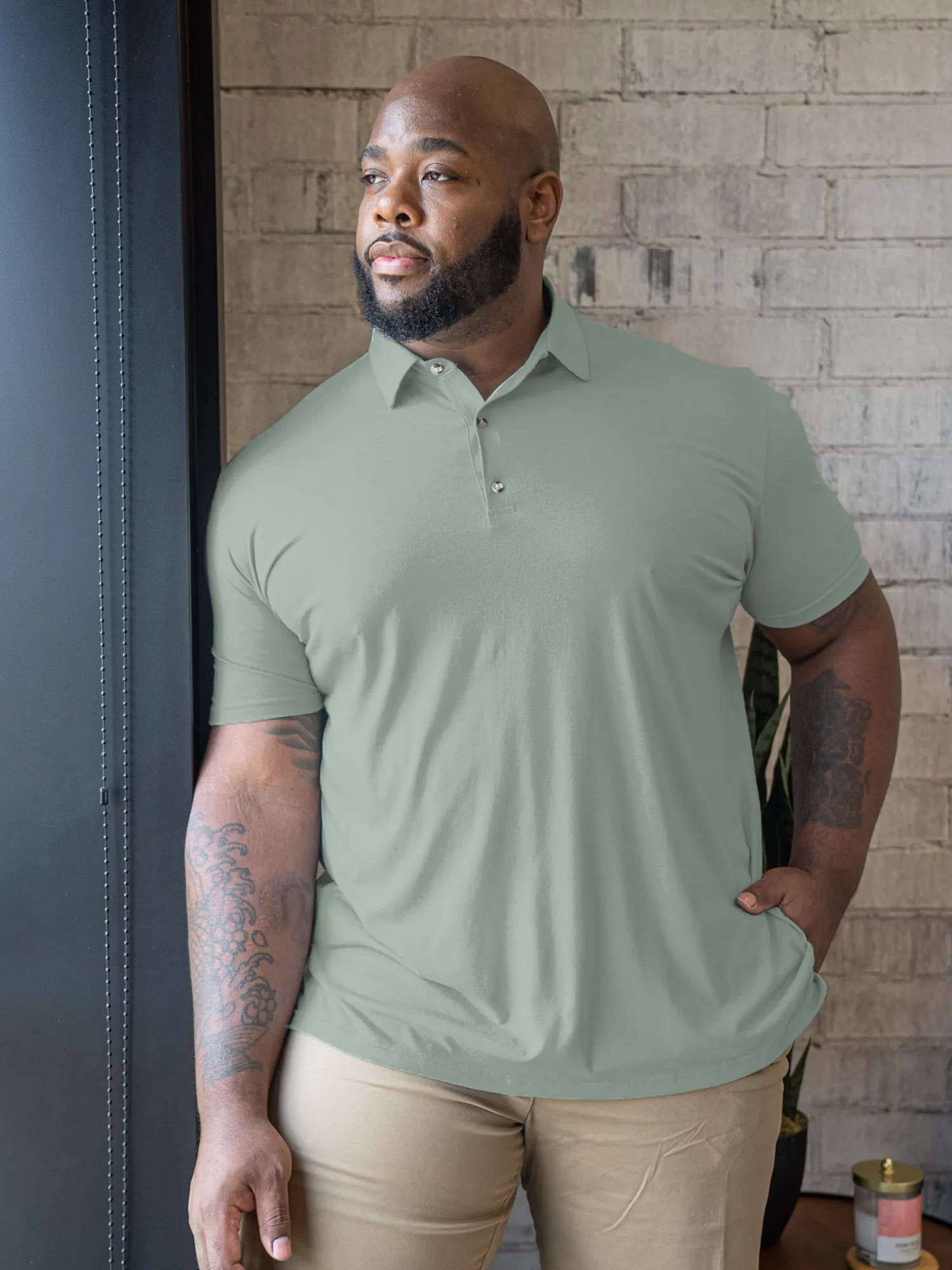 Vintage Green Torrey Polo FINAL SALE