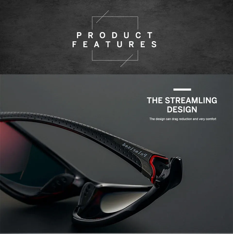 WALK FISH Sports Sunglasses
