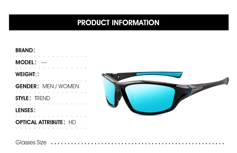 WALK FISH Sports Sunglasses