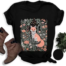 Women's Short Sleeve T Shirts Graphic Tees Crewneck Casual Loose 2025 Summer Boho Tops